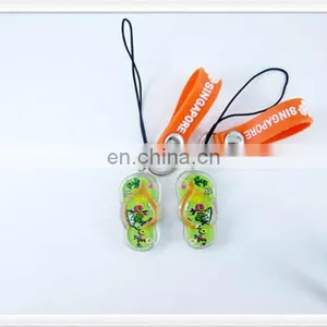 Custom Logo Mini Shoes Shaped Acrylic Keychain thumbnail-1