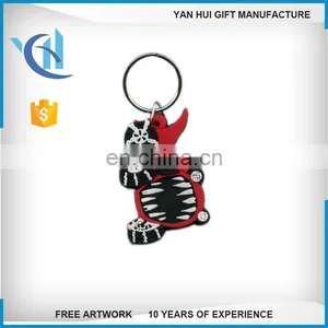 Cheap Fashion Christmas 2017 SOFT PVC Zodiac Rooster Keychain thumbnail-1
