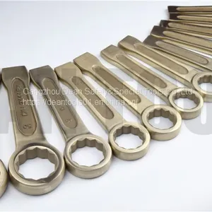 Non-sparking Box End Stricking Wrench,Hazardous Area Striking Wrenchm,Hammering Wrench thumbnail-4