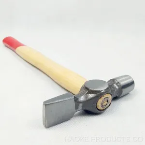 #45 Forged Carbon Steel Hand Tools Wooden Handle Engineer's Cross Pein Hammer thumbnail-4