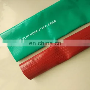 4 Square Pvc Pipe Flat Hose Tube for Irrigation thumbnail-5