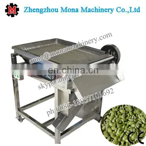 Green Fresh Pea Soybean Broad Bean Skin Peeler Sheller Removing Shelling Peeling Machine thumbnail-2