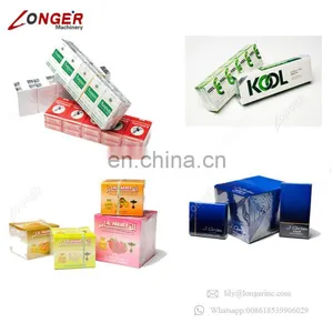 Soap Film Wrapping Box Perfume Cellophane Overwrapper Machine With Tear Tape thumbnail-4
