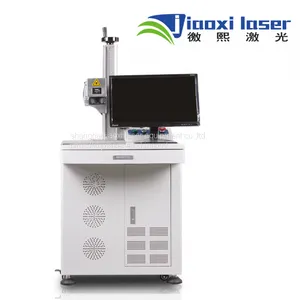 Jiaoxi 20W Desktop Fiber Laser Marking Machine for Titanium Aluminum Copper Steel Metal With Low Price thumbnail-1