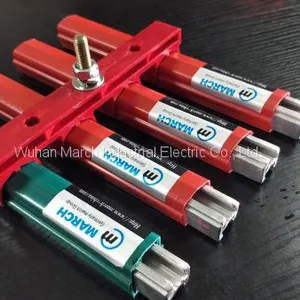 160a 200a 320a 400a Aluminum Single Conductor Busbar With Current Collector CE CCC ISO Certifictaion thumbnail-2