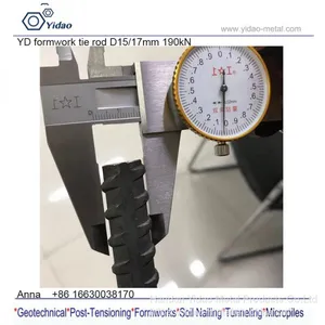 Tie Rod Construction Formwork D15/17mm Scaffolding Accessories thumbnail-1