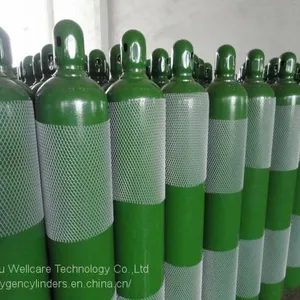 50 L Medical Use Seamless Steel Oxygen Nitrogen Acetylene Hydrogen 150 Bar / 200 Bar Gas Cylinder thumbnail-5