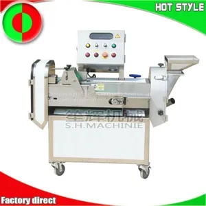 Double Head Leaf Vegetable Cutting Machine Fruit Slicing Shredder Dicing Equipment thumbnail-1