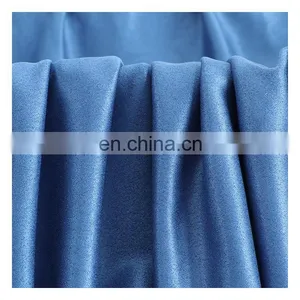 4 Way Stretch Polyester Spandex Suede Fabric for Fashion Garment thumbnail-3