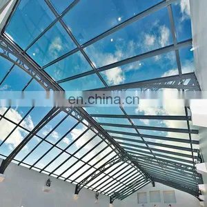 Safety Skylight Roof Tempered Laminated Glass Manufacturer Price Clear Toughened Laminated Glass for Building Canopy thumbnail-4