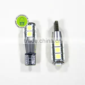 CANBUS T10 13SMD 5050 NO ERROR Warning 13 Smd DC 12V Wedge Tail Led Light Free Car Interior Lights W5W 168 194 13led thumbnail-2