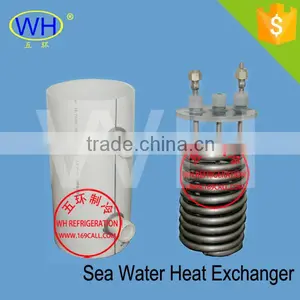 1.0HP Aquarium Titanium Tube Heat Exchanger Vertical Type (WHC-1.0DL ) thumbnail-1