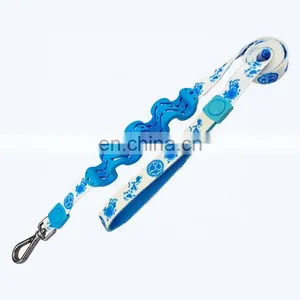 Wholesale Dog Leash Short Dog Leash Polyester Pet Collar Leash thumbnail-3