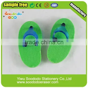 Yiwu Funny Erasers Slipper Shaped List of Funny Gifts 3D Japanese Eraser thumbnail-2
