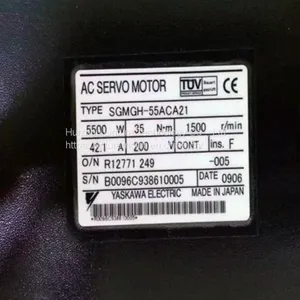 SGMGH-55ACA21 Yaskawa No Brake Oil Seal AC Servo Motor Easy Maintenance thumbnail-4