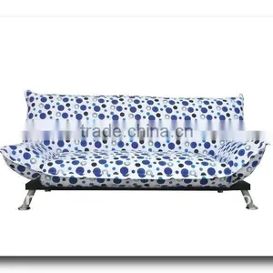 Fabric Convertible Handrest Sofa Bed thumbnail-4