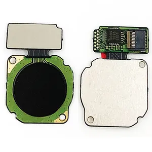 Home Button Touch ID Sensor Key For Huawei Y9 2019 Fingerprint Button Flex Cable Cell Phone Parts thumbnail-1