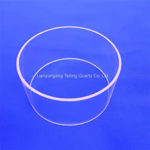 Large Diameter Quartz Glass Tube Clear Quartz Tube thumbnail-4