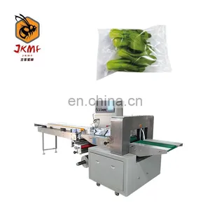 The Hot Selling Products Factory go Down the Pillow Packing Machine Vegetable Pillow Packing Machine Servo Control Feeding thumbnail-1