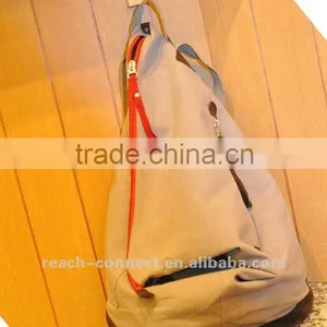 Korean Style Fashion Canvas Backpack for Mens thumbnail-1