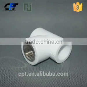 Imported Material 25 X 1/2" PPR Female Thread Tee PPR Fittings thumbnail-1