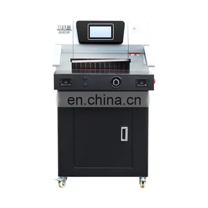 Samsmoon Good Price Safety Automatic Electric Paper Cutting Machine Paper Cutter With DC Motor thumbnail-3
