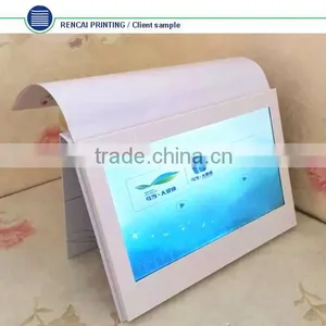 Output Interface Type DVI 2016 China Business Gift Paper Crafts Lcd Video Brochure Card thumbnail-1