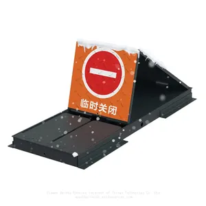 UPARK High Quality Customized Shallow Buried Car Park Diversion Barricade Anti-collision Embedded Parking Lot Space Lock thumbnail-1