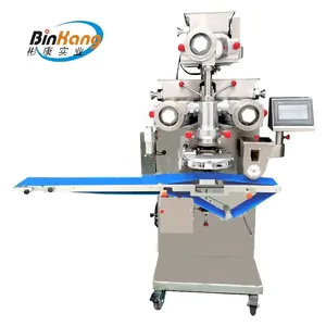 High Efficiency Double Filling Encrusting Machine/bi-color Cookie Making Machine thumbnail-1
