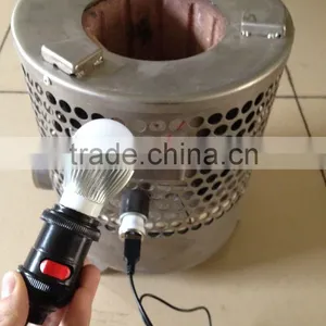 Multi-stove Multi-generator Protable Power Generator Stove Charging Cell Phone thumbnail-2