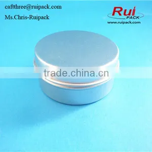 100ml Aluminum Cosmetic Empty Cream Jar for Sale, Aluminum Container for Hand Cream, Empty Metal Can for Cosmetic thumbnail-1
