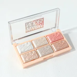 Cosmetic Highlighter Long Lasting Contour Oil Control High Shine Highlighter Face Makeup Blush thumbnail-3