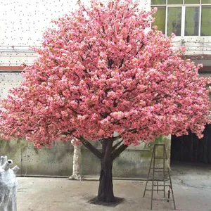 Customizable Large-scale Engineering Simulation Cheery Tree Artificial Peach Tree Decoration for Park Landscape thumbnail-4