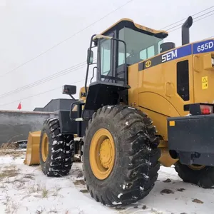 5Ton SEM655D SEM656D Front Loader Wheel Tractor Loader With Weichai Engine Pump and Gearbox for Africa Market 1 Year Warranty thumbnail-3