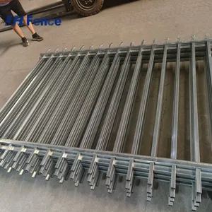 Secure Galvanized Steel Fence | Features Anti-climb Design and Tamper-resistant Construction for Enhanced Property Protection thumbnail-6