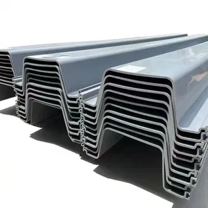 2024 New Developed Type U622 Hot Selling Grey Color Vinyl Plastic Synthetic Sheet Piles for Waterfront Structures thumbnail-2