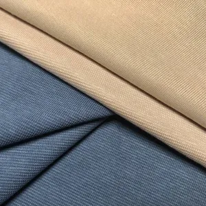Guangzhifeng 7512# Wafer Double-sided 320g Cotton-polyester Texture Micro-check Double-sided Sweatshirt Suit Fabric for Spring and Autumn thumbnail-2