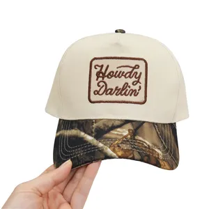Premium Cotton Sport Caps Two Tone Available With High-Quality Embroidery Cap and Hats Wholesale thumbnail-2