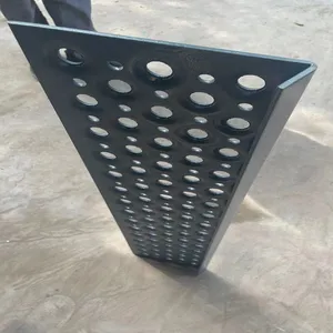 Industrial Safety Anti-slip Products, Galvanized Alligator Mouth Anti-slip Plate, Stair Tread, Perforated Plate thumbnail-5