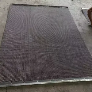 Metal Decorative Lock Crimped Stainless Woven Wire Mesh For Interior Design thumbnail-4