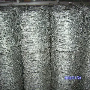 Galvanized Barbed Wire Mesh Heavy Duty Security Fencing for Farm & Industrial thumbnail-2