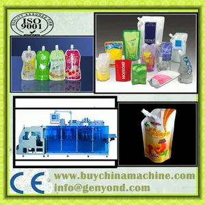 Doy-pack Pouch /Stand-up P240-300 Bag /Minute Horizontal Automatic Packing Machine Spout Pouch Filling Machine thumbnail-2