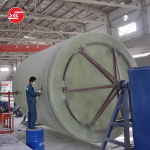 Yike Frp Tanks, Horizontal Wound Frp Storage Tanks, Anti-corrosion Chemical Tanks (pictures and Videos) thumbnail-2