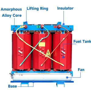 Dry Type Transformer 30kVA for CNC Machine Power Supply, 10kV to 380V Stable Output thumbnail-5
