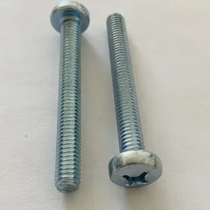 DIN 7985 / ISO 7045 Phillips Pan Head Machine Screw Cross Recessed thumbnail-3