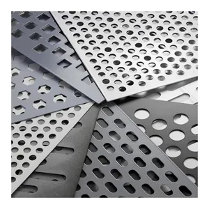 1mm x 2mm Hole Decorative Stainless Steel Wire Honeycomb Metal Mesh Galvanized Perforated Aluminum Perforated 1mm x 2mm Hole thumbnail-3