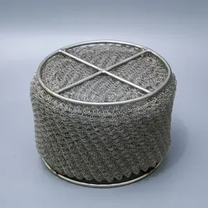Oil & Gas Vapor-Liquid Separation Demister Pad With Integrated Frame 316L thumbnail-5