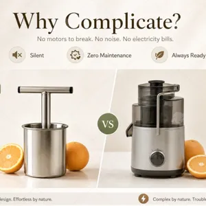 T‑Handle Manual Press, Stainless‑Steel Fruit Wine Juicer, Household Fresh Fruit Pressing Tool for Pomegranates and Grapes thumbnail-5