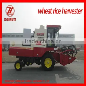 4LZ-3A China-made Wheat Cutting and Threshing Harvester thumbnail-4