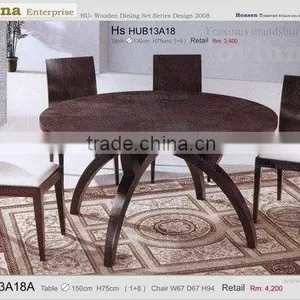 Wooden Dining Room Set (HUBSeries) thumbnail-1